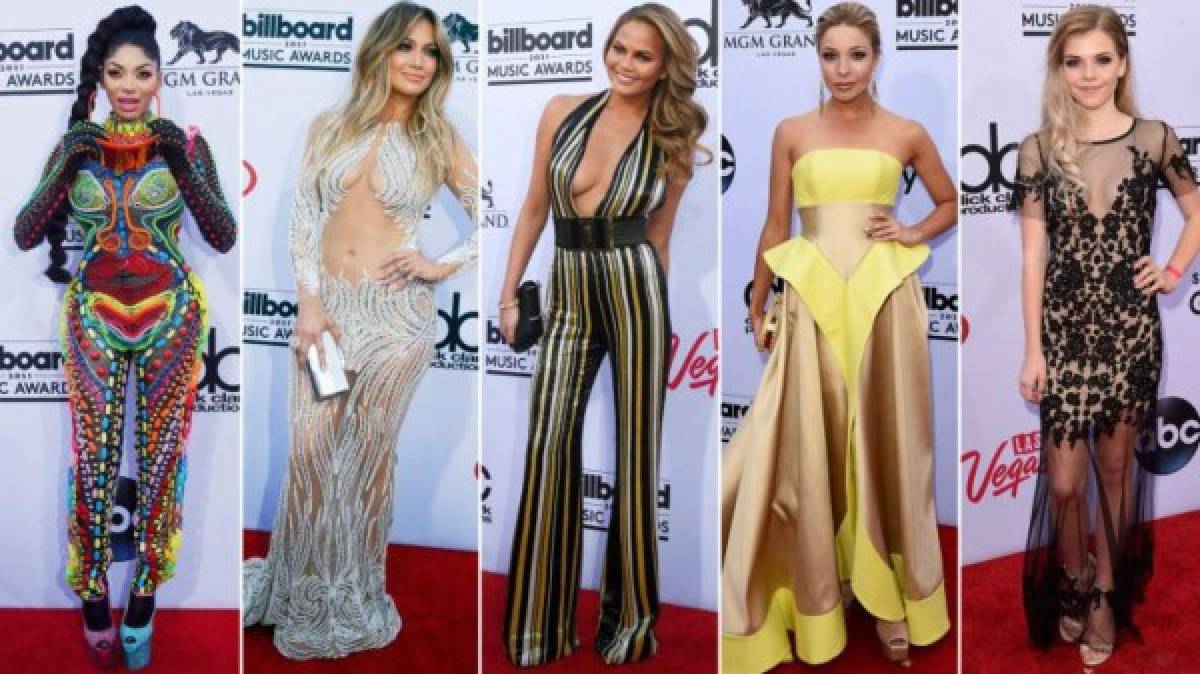 Las peor vestidas de los Billboard 2015