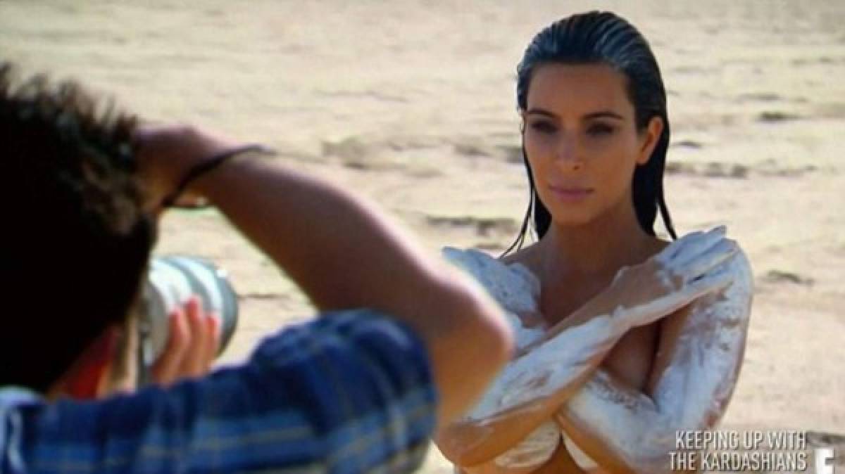 Kim Kardashian y sus sensuales fotos en el desierto