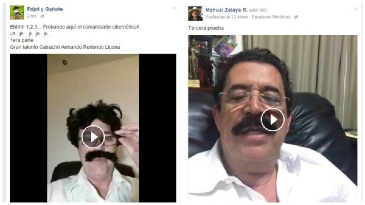 El comandante cibernético, la parodia a Manuel Zelaya