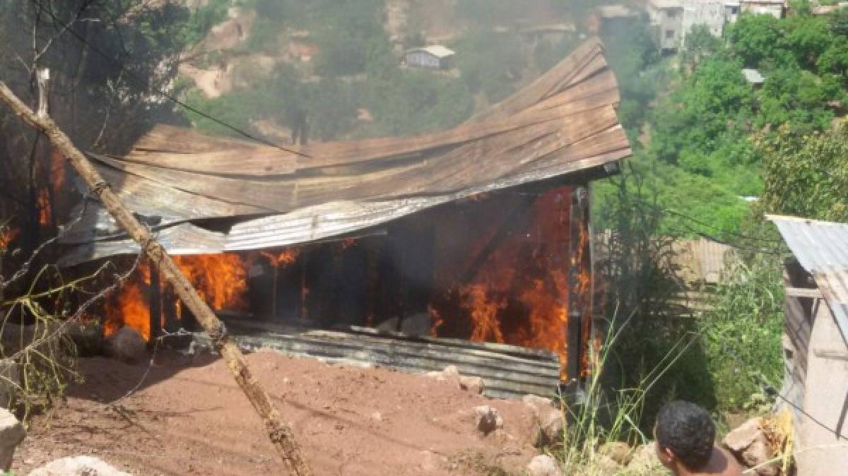 Enfermo mental habría provocado incendio