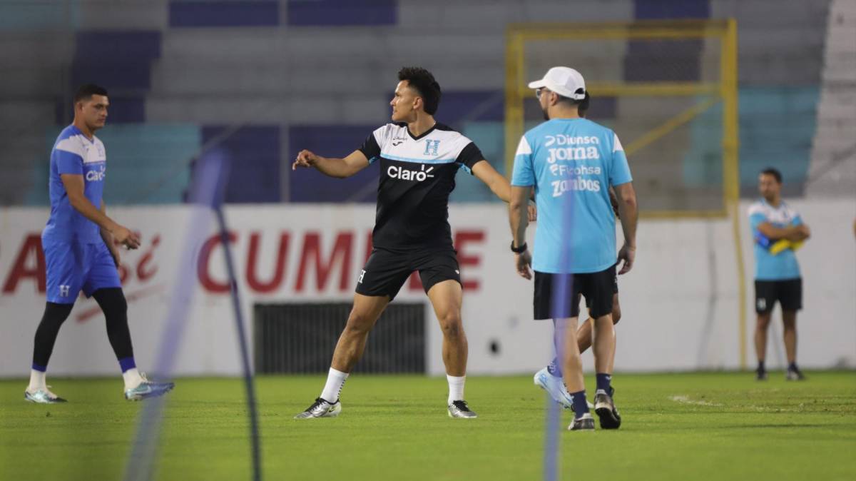 Honduras es ‘espiado’ por México en entreno en el Morazán y las ausencias de la ‘H’