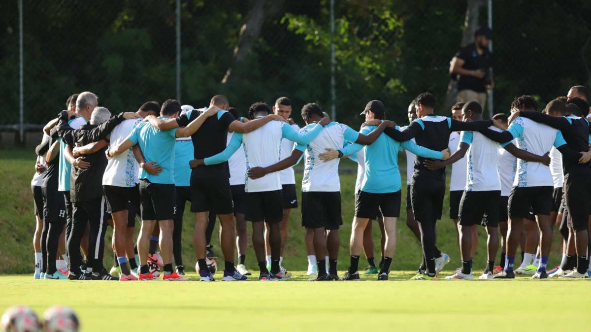 ¡Todo listo! Honduras realiza su último entrenamiento previo al duelo ante Jamaica