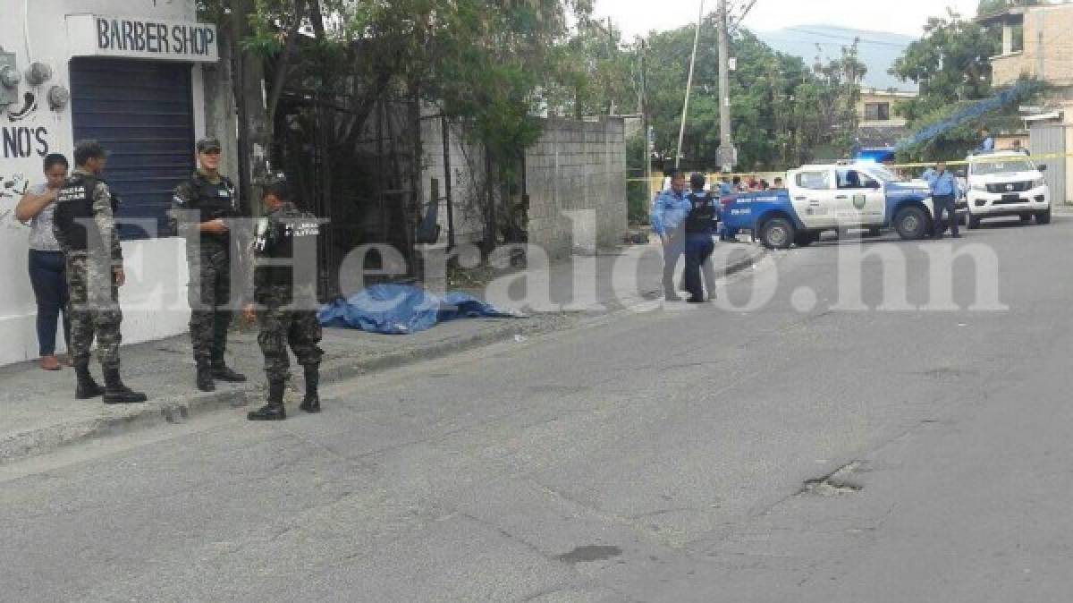 Matan a balazos a joven de 22 años en Comayagüela, a una cuadra del instituto Central