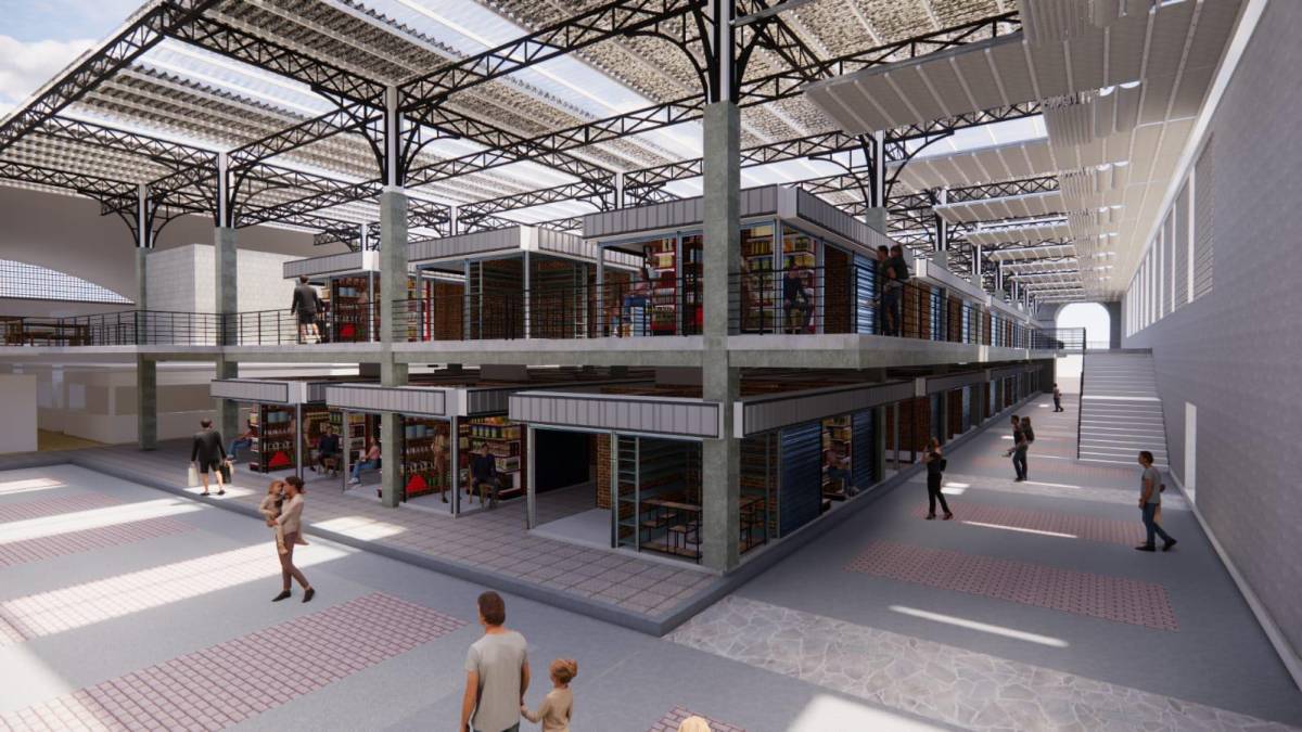 Presentan a los vendedores el diseño final del nuevo edificio del mercado San Isidro