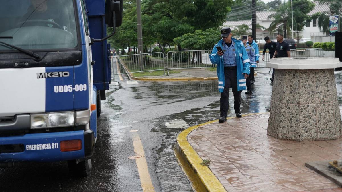 Honduras vs México: Policía blinda el estadio Morazán y así luce desde temprano