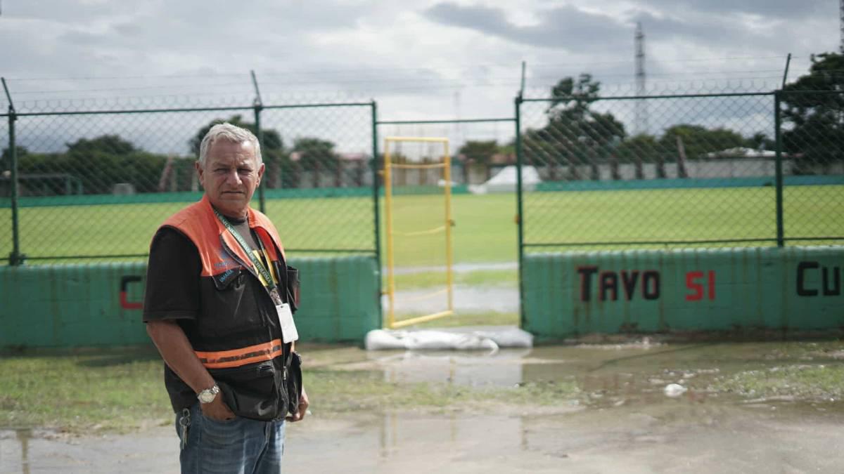 Inundado se encuentra estadio Rubén Deras de Choloma previo a final de Liga de Ascenso