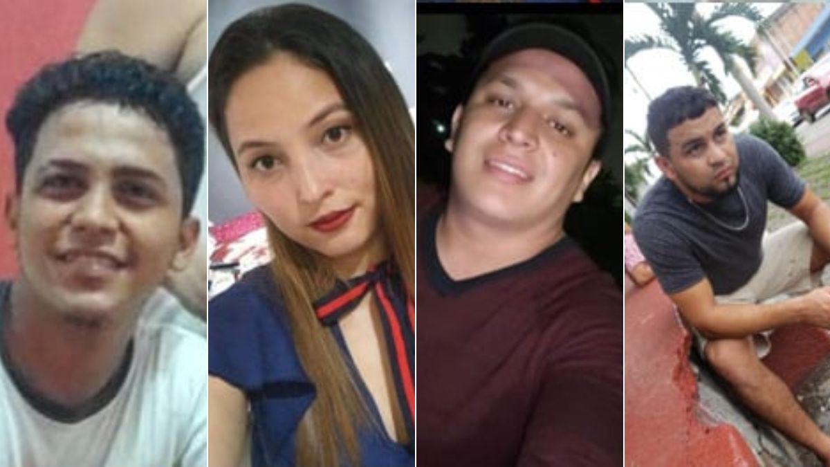 Jeferson Manuel (20), José Carlos (28), Cristian Benítez (24), Blanca (32) y José David (32) son loas personas heridas.