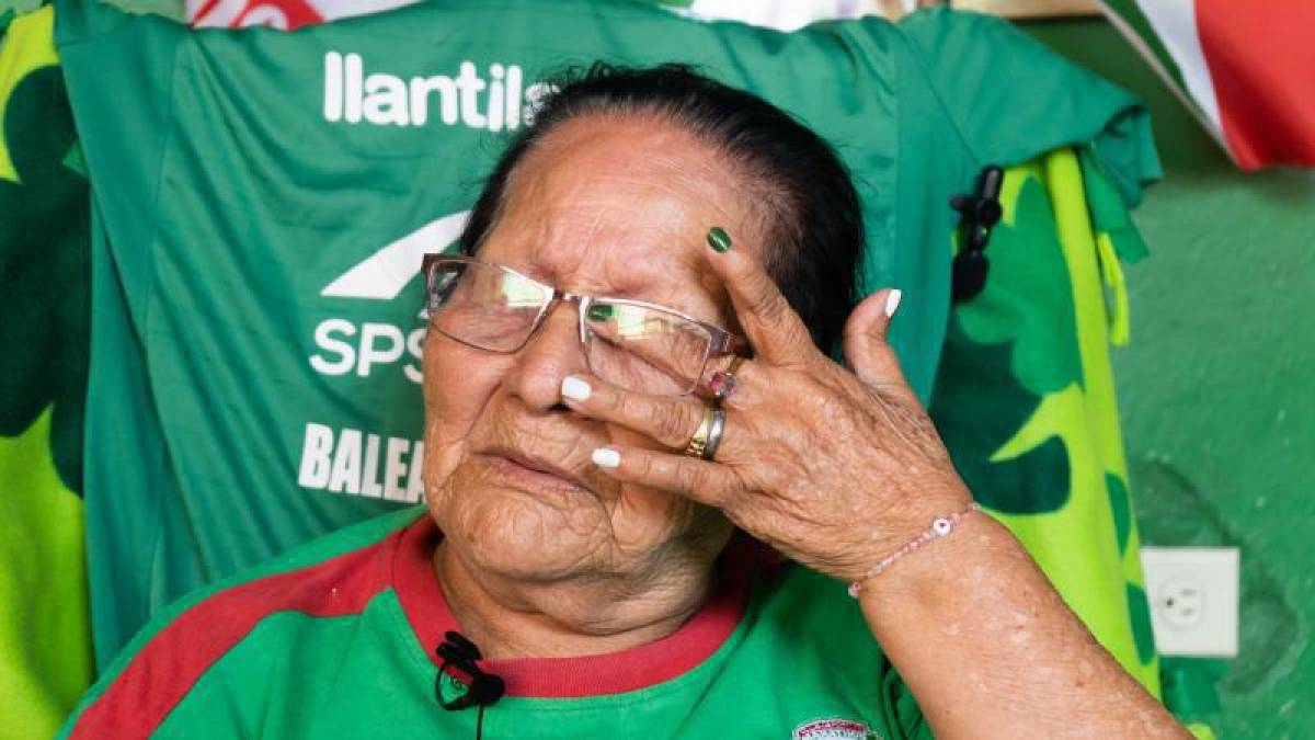 Doña Queta se quebrantó al hablar sobre su sentimiento por Marathón.