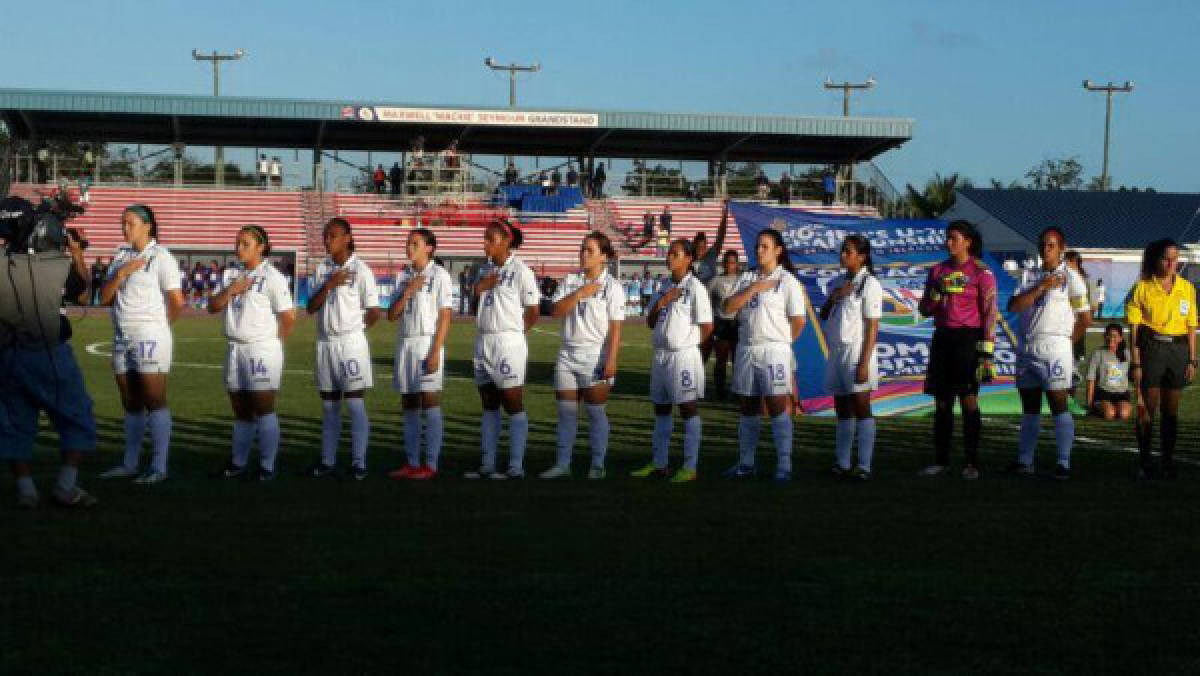 Sub-20 femenina de Honduras debuta con derrota