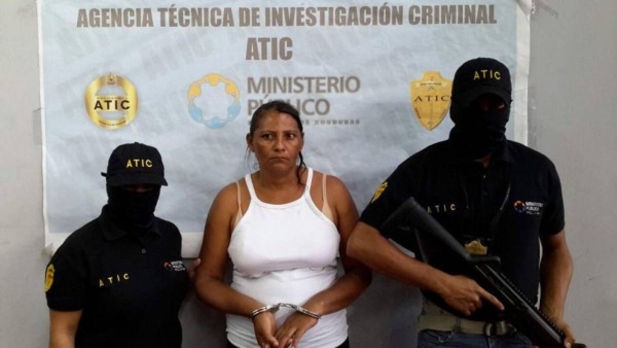 Honduras: Capturan a mujer que mató a pedradas a su cuñado y casi liquida a otro familiar