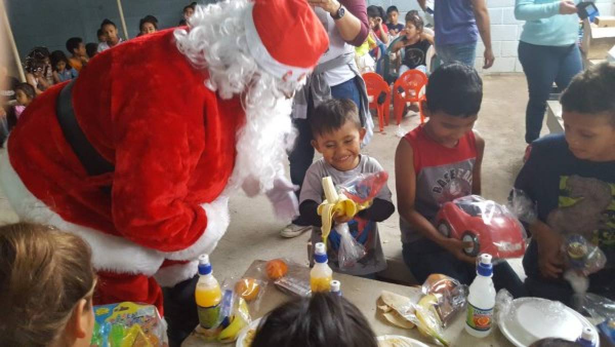 Honduras: El milagro de la Navidad se concretó en la vida de un centenar de niños