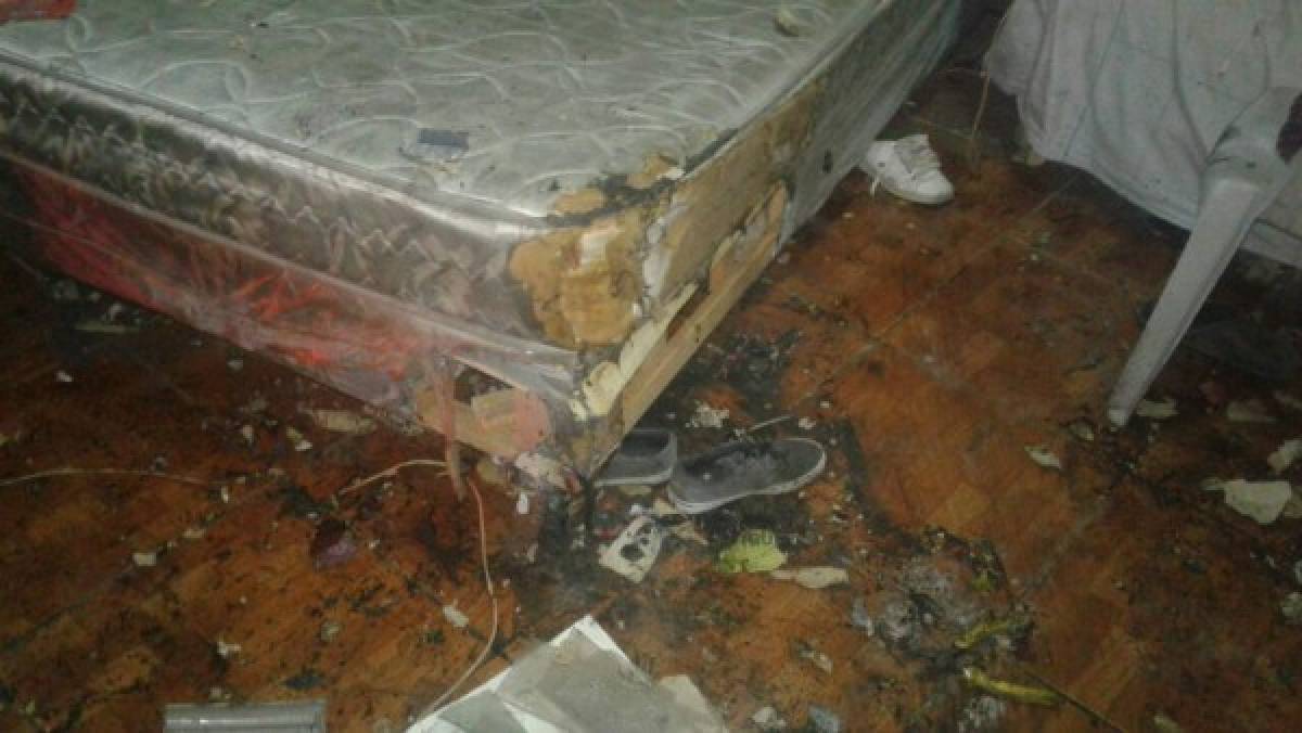 Explosión de pólvora clandestina en caseta deja cuatro heridos en Tegucigalpa