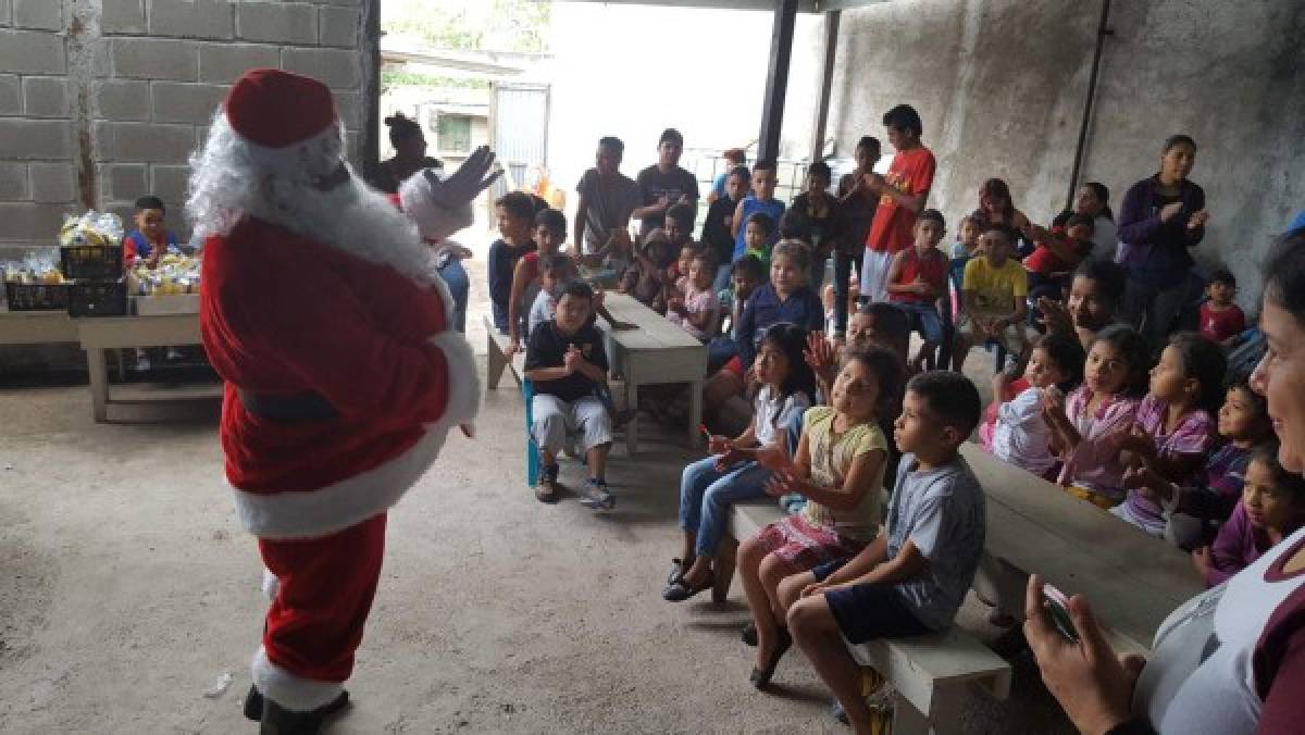 Honduras: El milagro de la Navidad se concretó en la vida de un centenar de niños