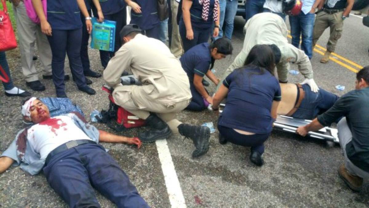 Una persona muerta deja accidente en carretera a Gracias, Lempira al occidente de Honduras