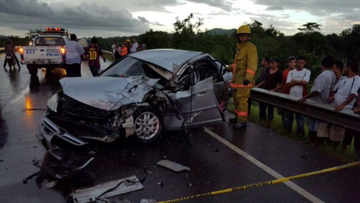 Dos mujeres muertas y dos niños heridos deja accidente en la CA-5