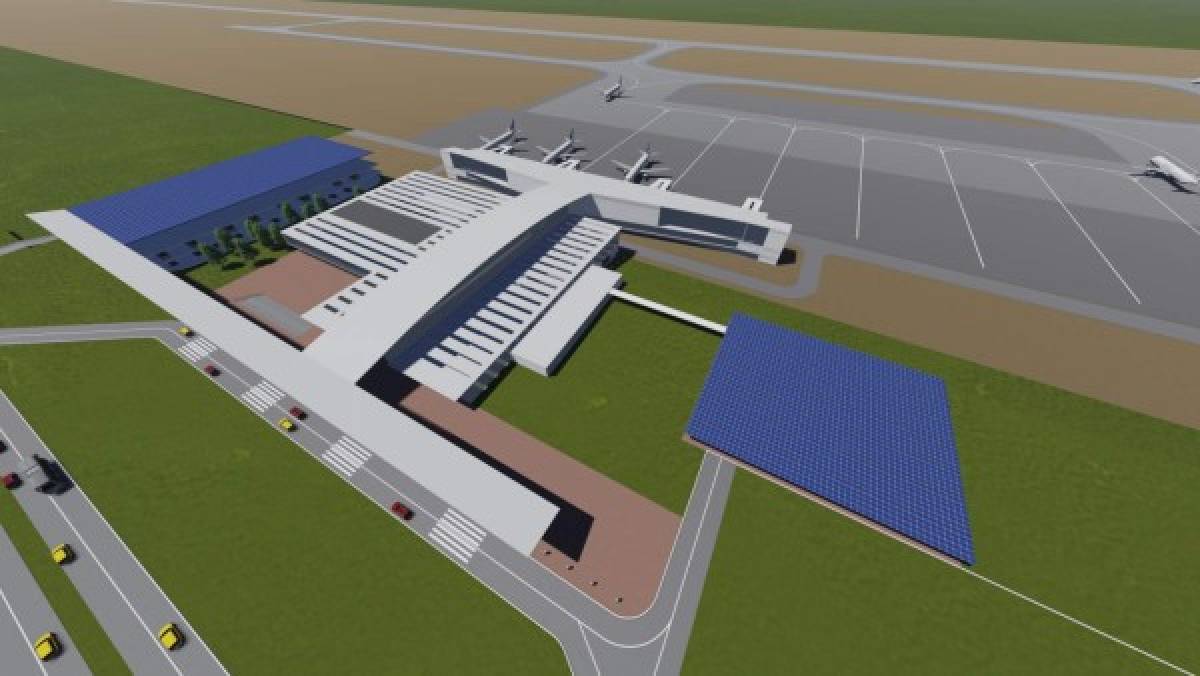 Así lucirán las instalaciones del moderno aeropuerto de Palmerola