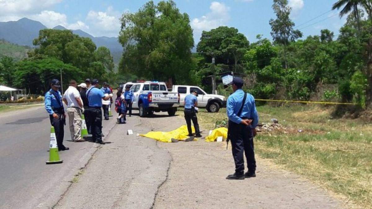 Tres jóvenes muertos deja masacre registrada en Comayagua