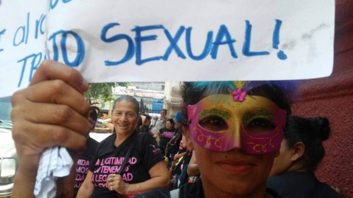 Trabadoras sexuales reclaman por el respeto a sus derechos