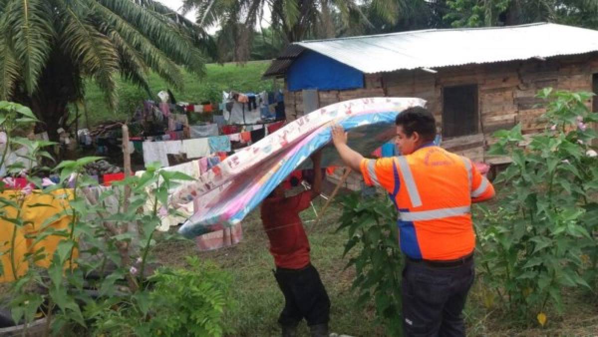 Mantienen alerta amarilla y verde por 24 horas más en 14 departamentos de Honduras