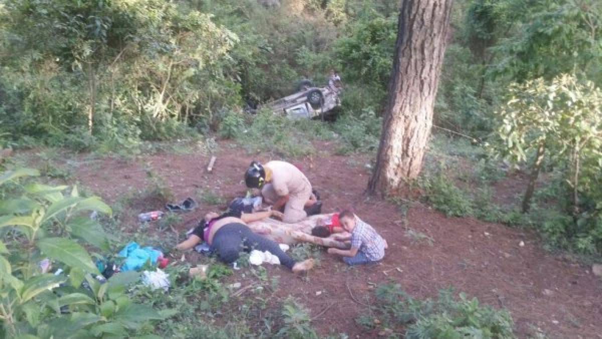 Al menos tres muertos en accidente vial en Olancho