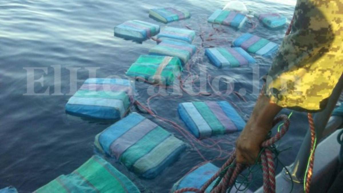 Honduras: Fuerza Naval de Honduras recupera 18 fardos de droga en Golfo de Fonseca