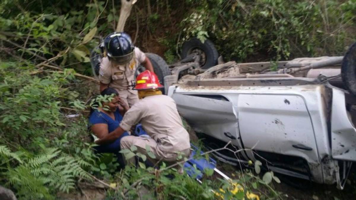 Al menos tres muertos en accidente vial en Olancho