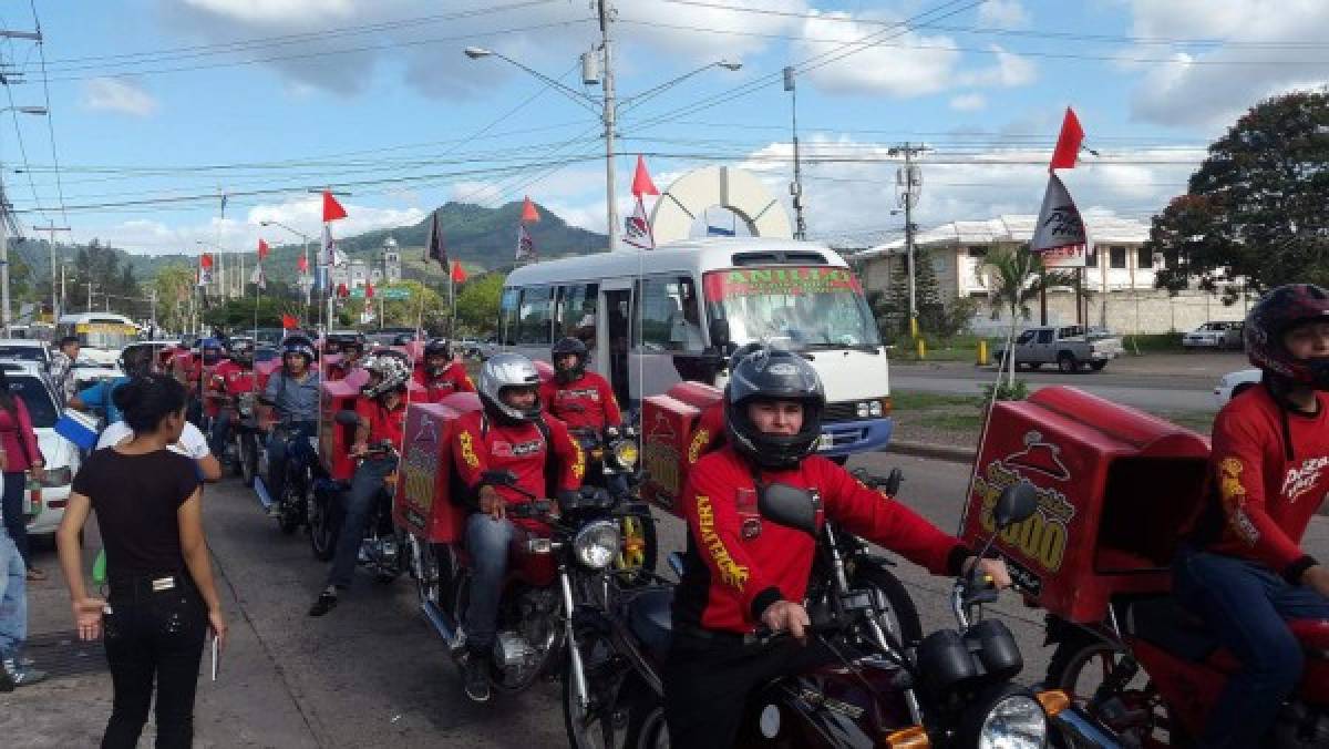 La Caravana del Sabor de Pizza Hut recorrido la ciudad capital