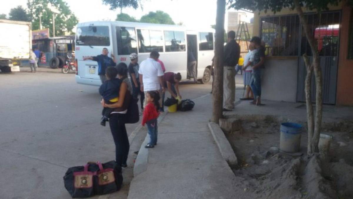 Honduras: Transporte público paraliza labores en todo el país