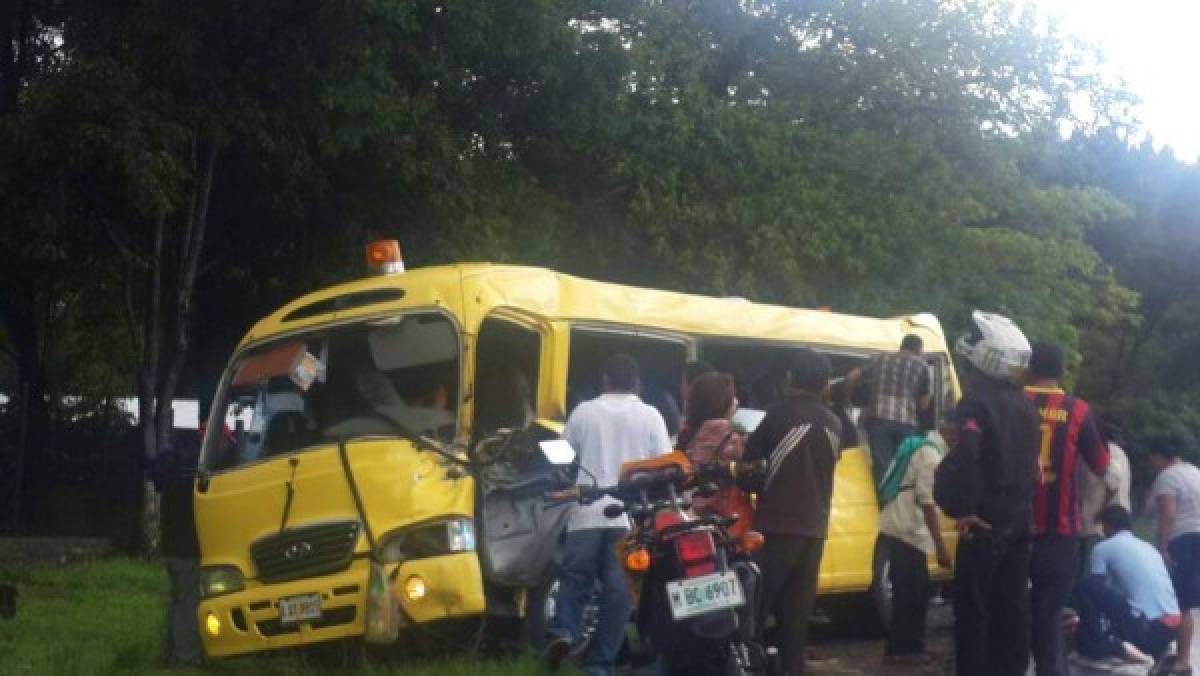 A cinco asciende número de muertos por accidente al sur de la capital de Honduras