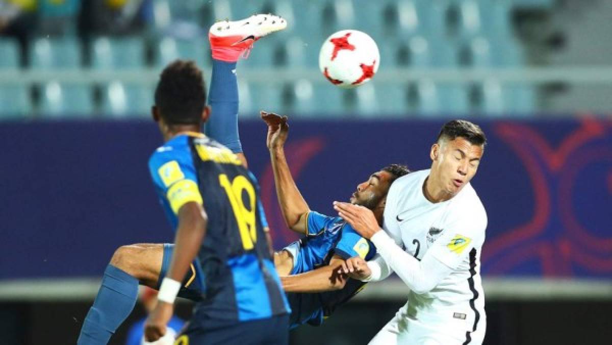 Honduras cae 1-3 ante Nueva Zelanda que se clasifica a octavos por el mundial sub 20 en Corea del Sur