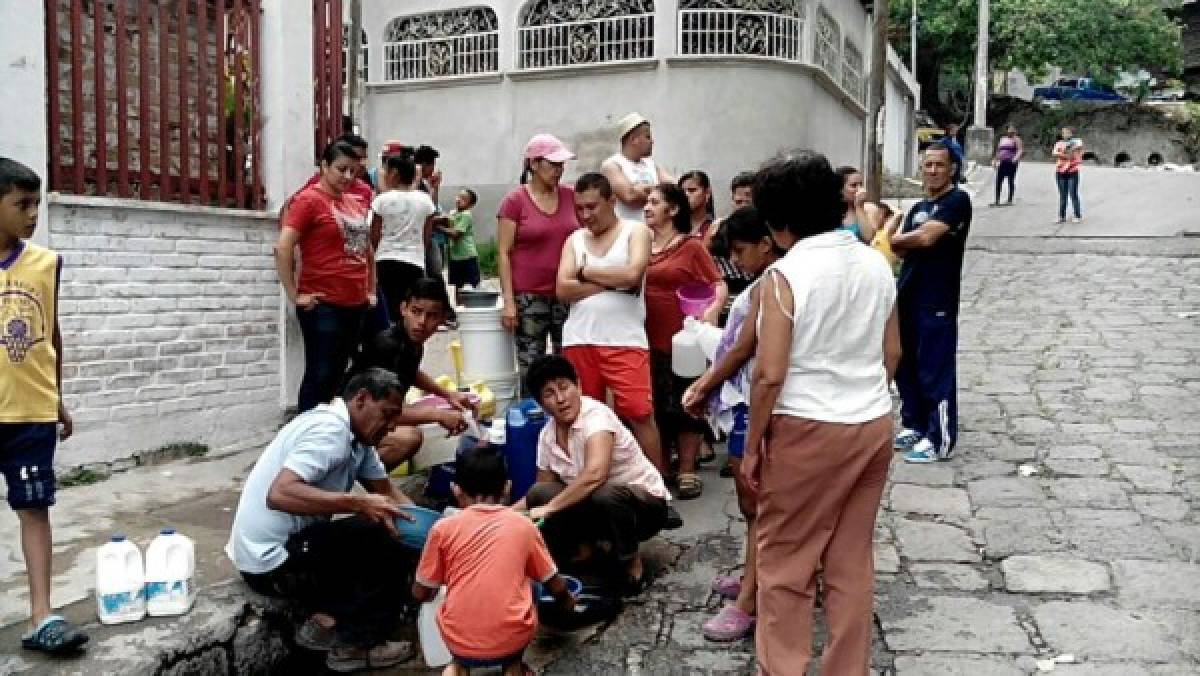 Capitalinos, angustiados por la escasez de agua