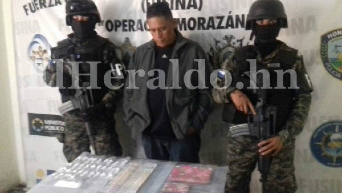 Honduras: Capturan a hombre en posesión de droga en la colonia Flor del Campo