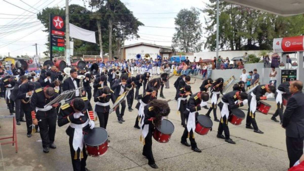 Banda marcial hondureña se corona como la mejor de Centroamérica