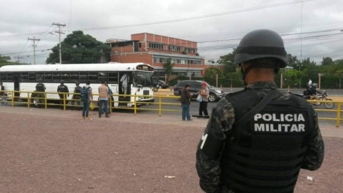 Operativos de registro de la capital de Honduras