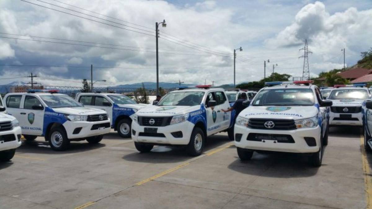 Honduras: Entregan 80 patrullas a la Policía Nacional