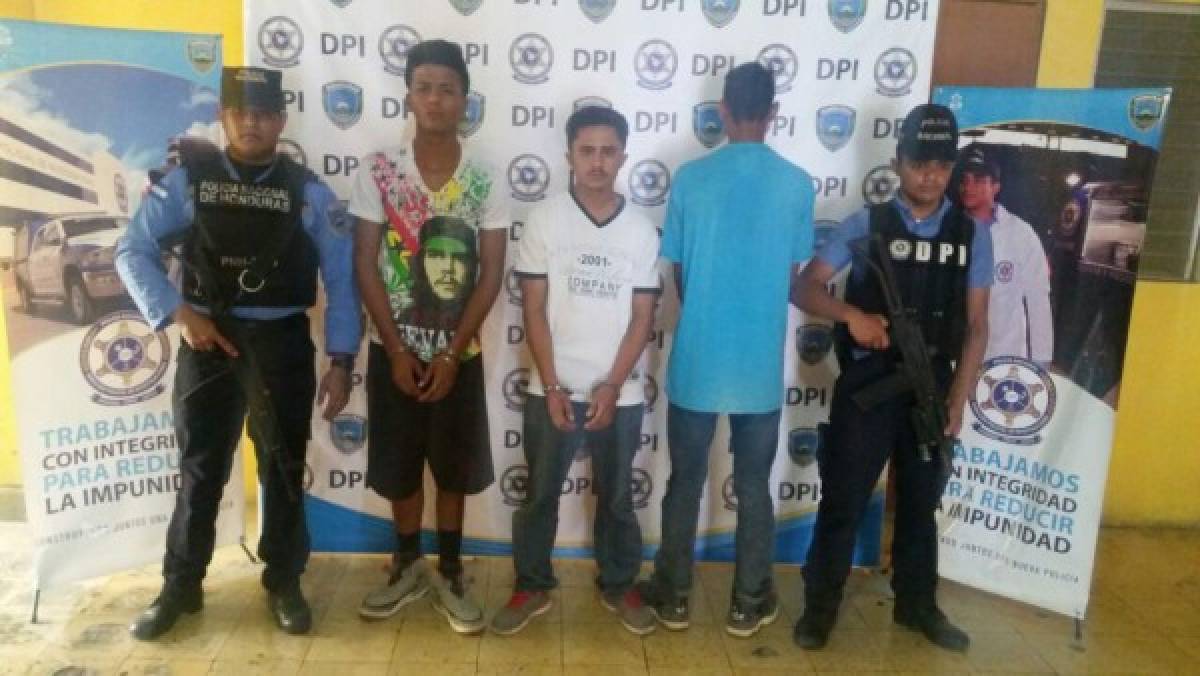 Capturan a tres hombres acusados de asesinato en El Progreso