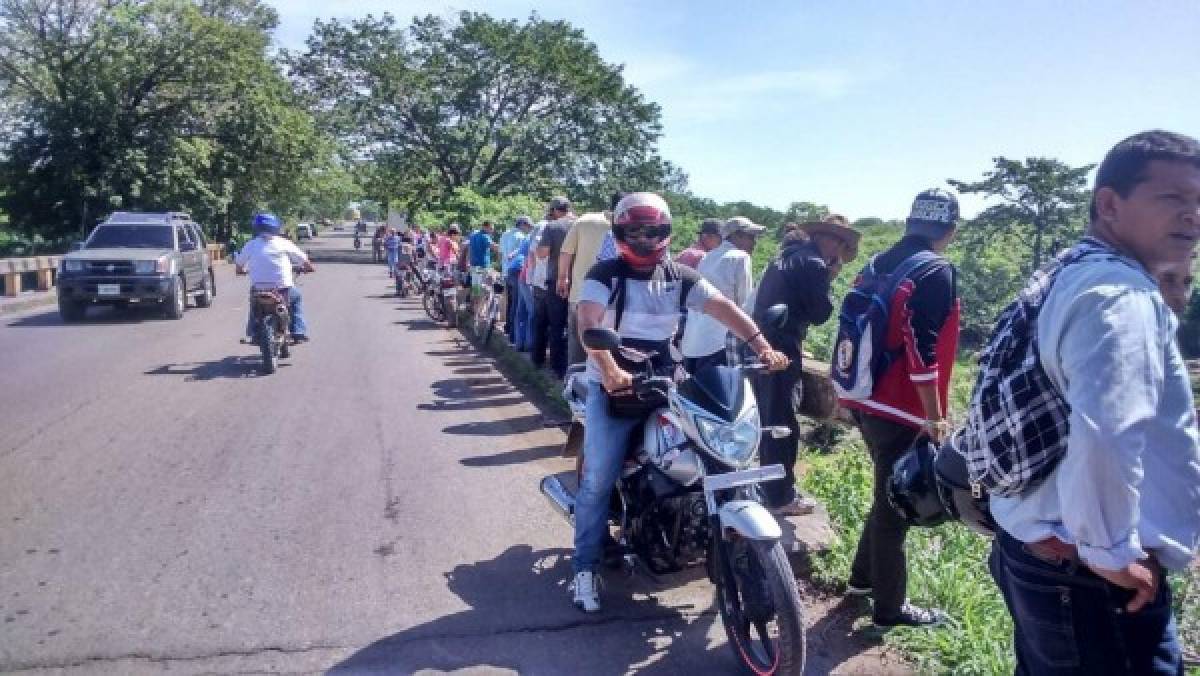 Honduras: Un muerto y dos heridos en accidente a la altura del puente Sampile