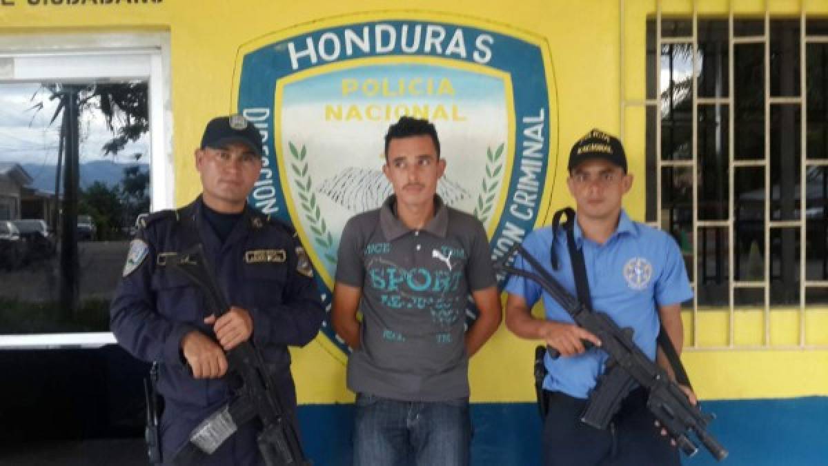 Capturan sujeto acusado de asesinato en Copán  