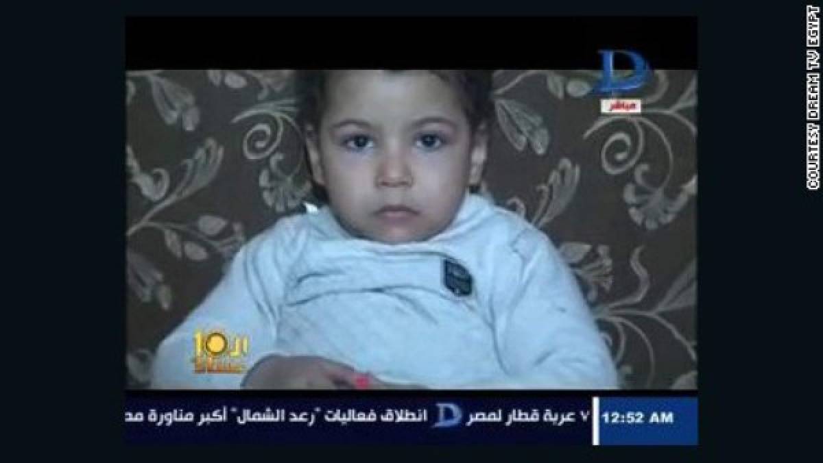 Egipto acepta error tras condenar a niño de tres años a cadena perpetua