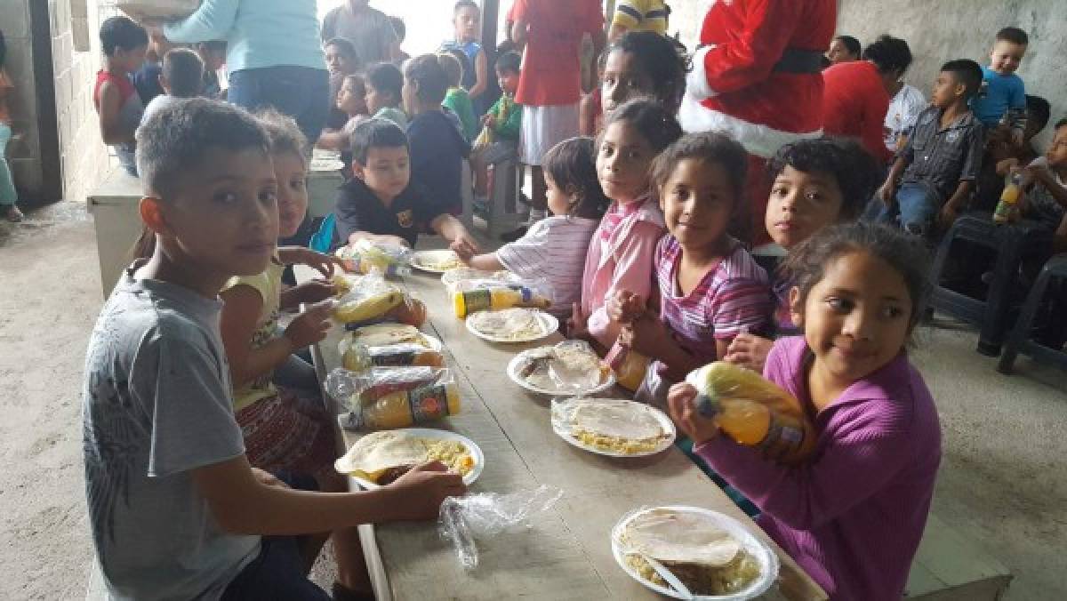 Honduras: El milagro de la Navidad se concretó en la vida de un centenar de niños