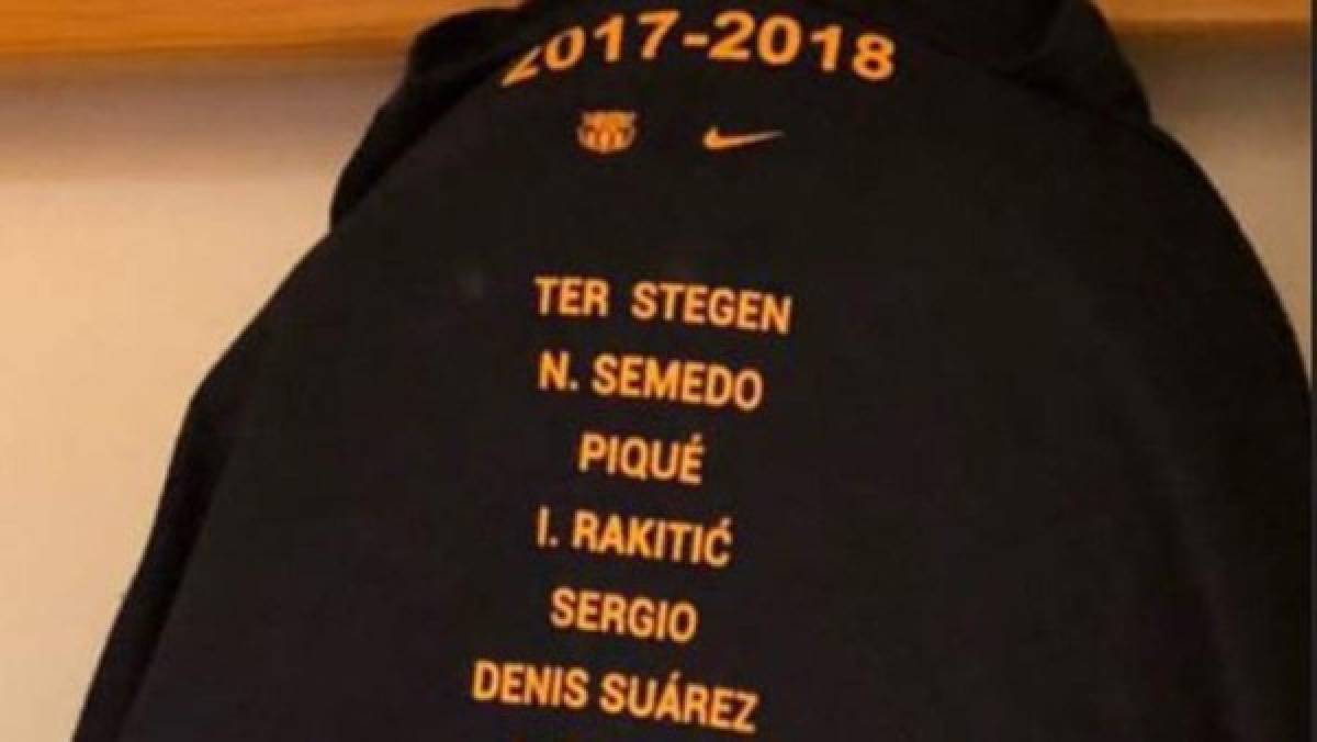 Controversia por camiseta conmemorativa del Barcelona: No aparecen Mascherano ni Deulofeu