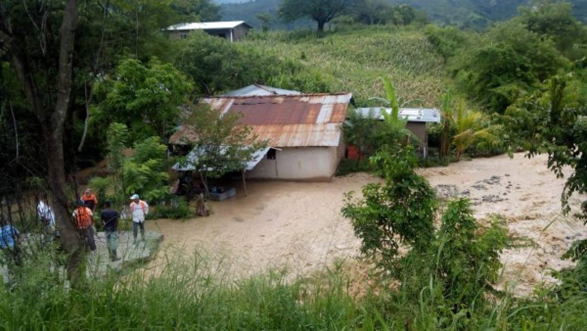 Alerta verde por lluvias se extiende a doce departamentos de Honduras