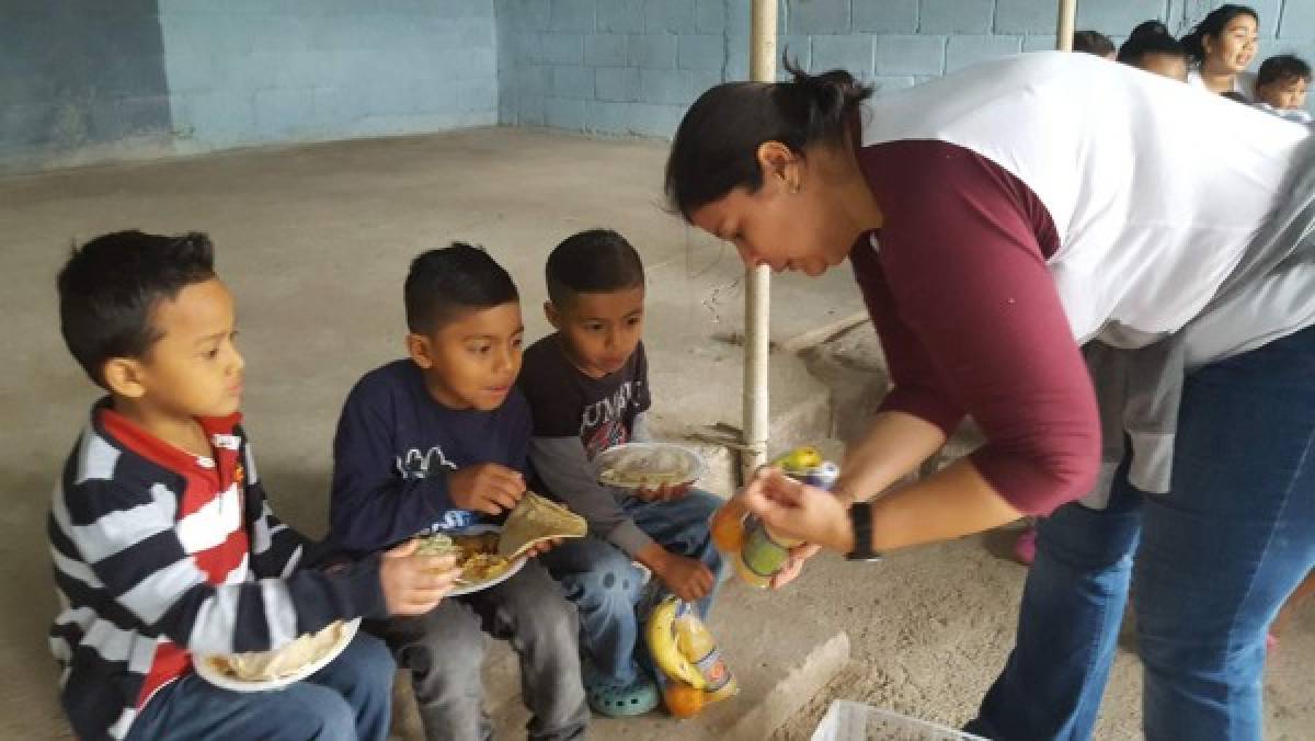 Honduras: El milagro de la Navidad se concretó en la vida de un centenar de niños