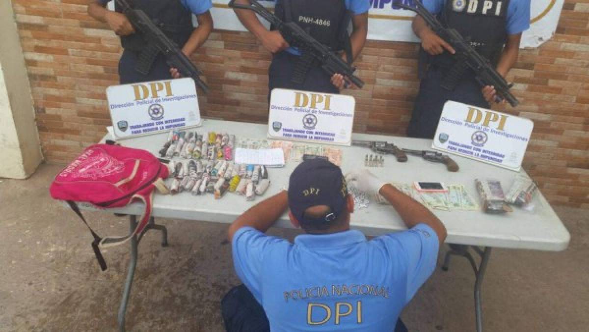 Capturan a nueve supuestos pandilleros de la 18 en la capital de Honduras