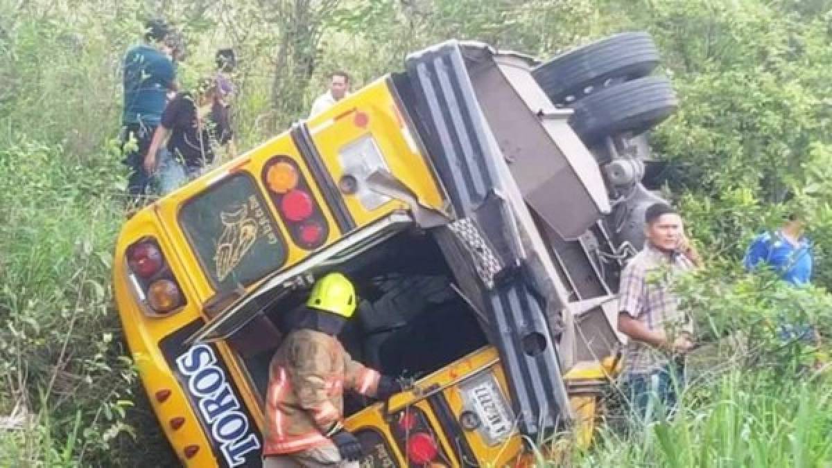 Al menos 11 heridos tras accidente en Santa Bárbara