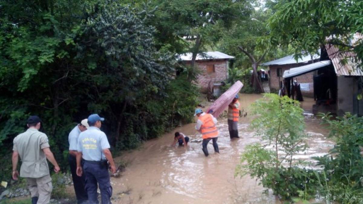 Alerta verde por lluvias se extiende a doce departamentos de Honduras