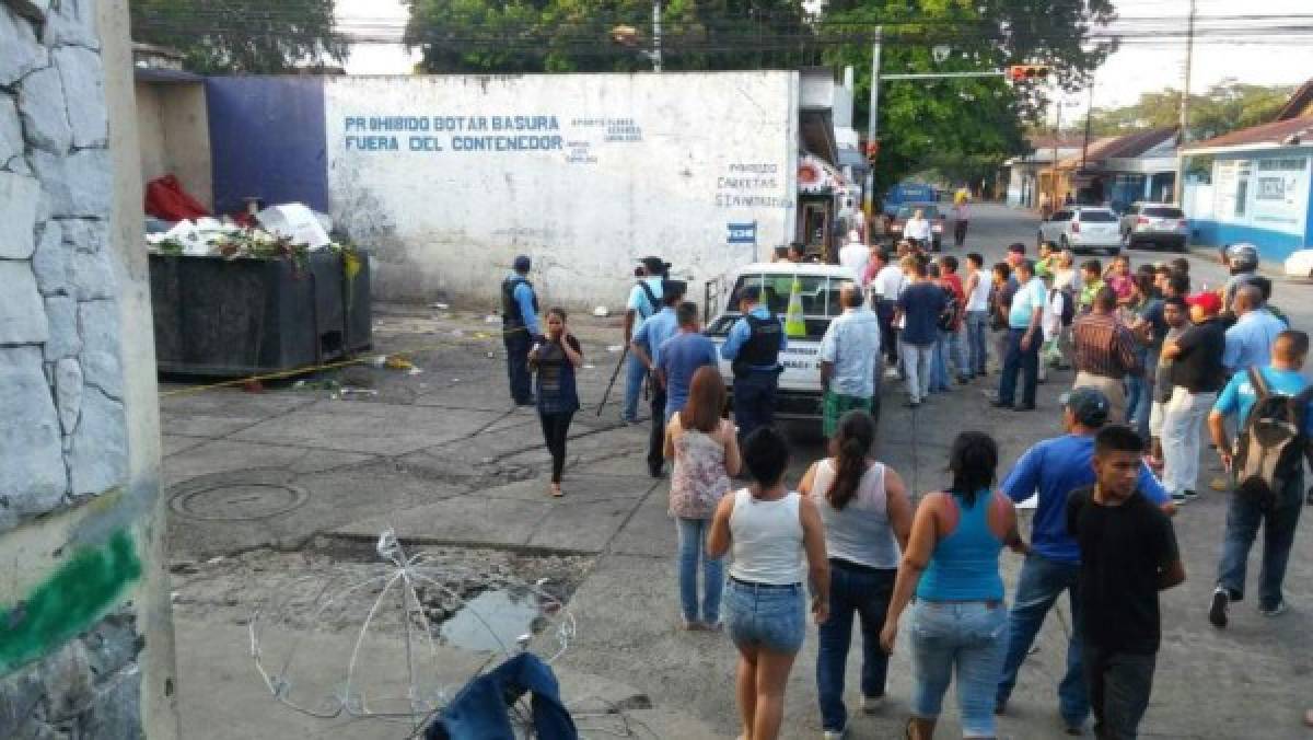 Matan a cuatro pepenadores en mercado de San Pedro Sula