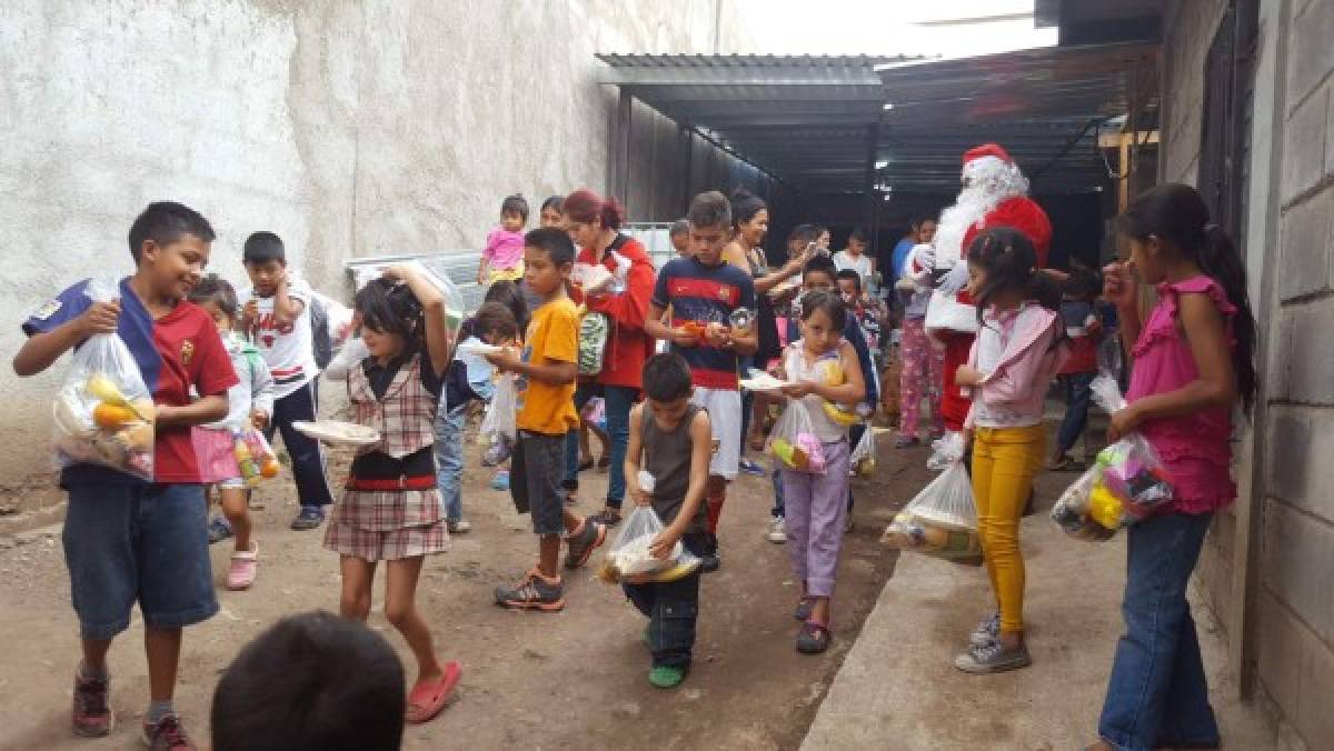 Honduras: El milagro de la Navidad se concretó en la vida de un centenar de niños