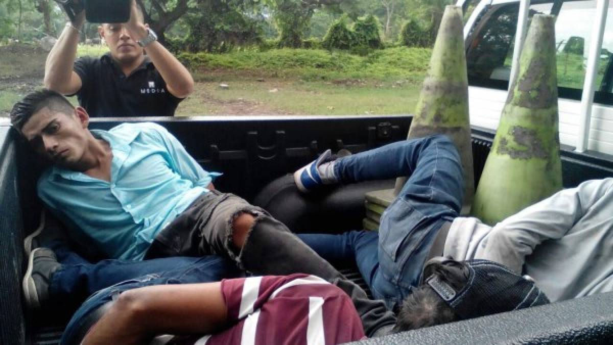 Capturan a tres supuestos secuestradores de un taxista en San Pedro Sula