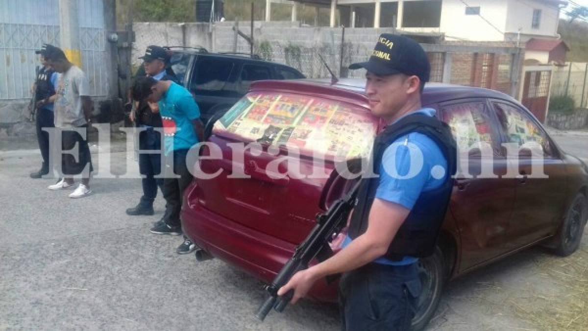 Honduras: Capturan a dos supuestos robacarros en la colonia El Manantial de la capital